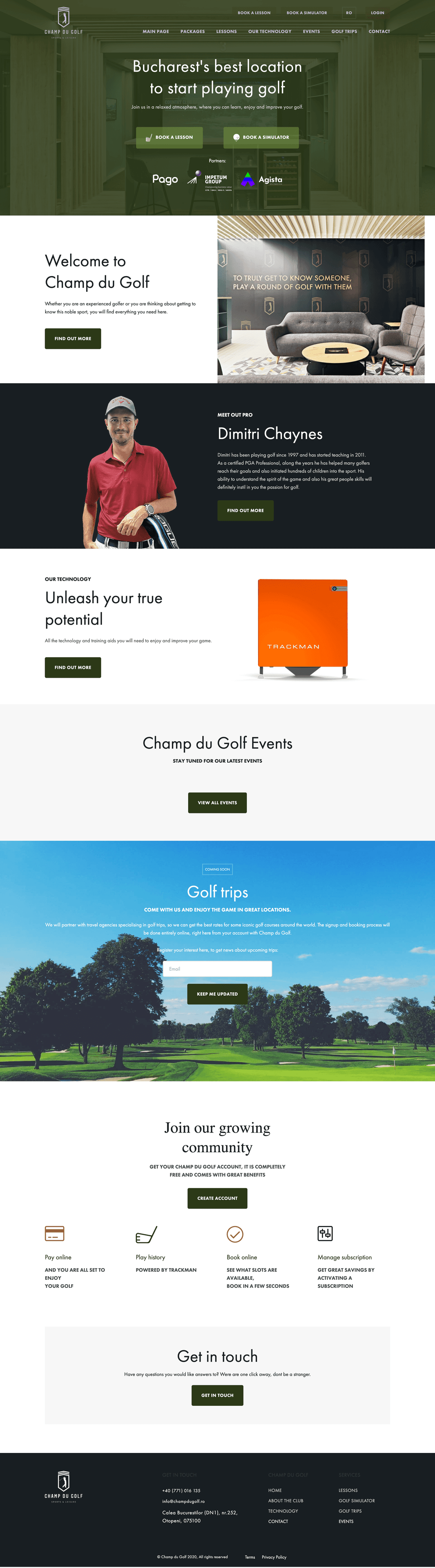 Golf simulator